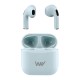 WAY -NEW!! TWS Auricular Bluetooth con caja de recarga 10 horas autonomia color AZUL